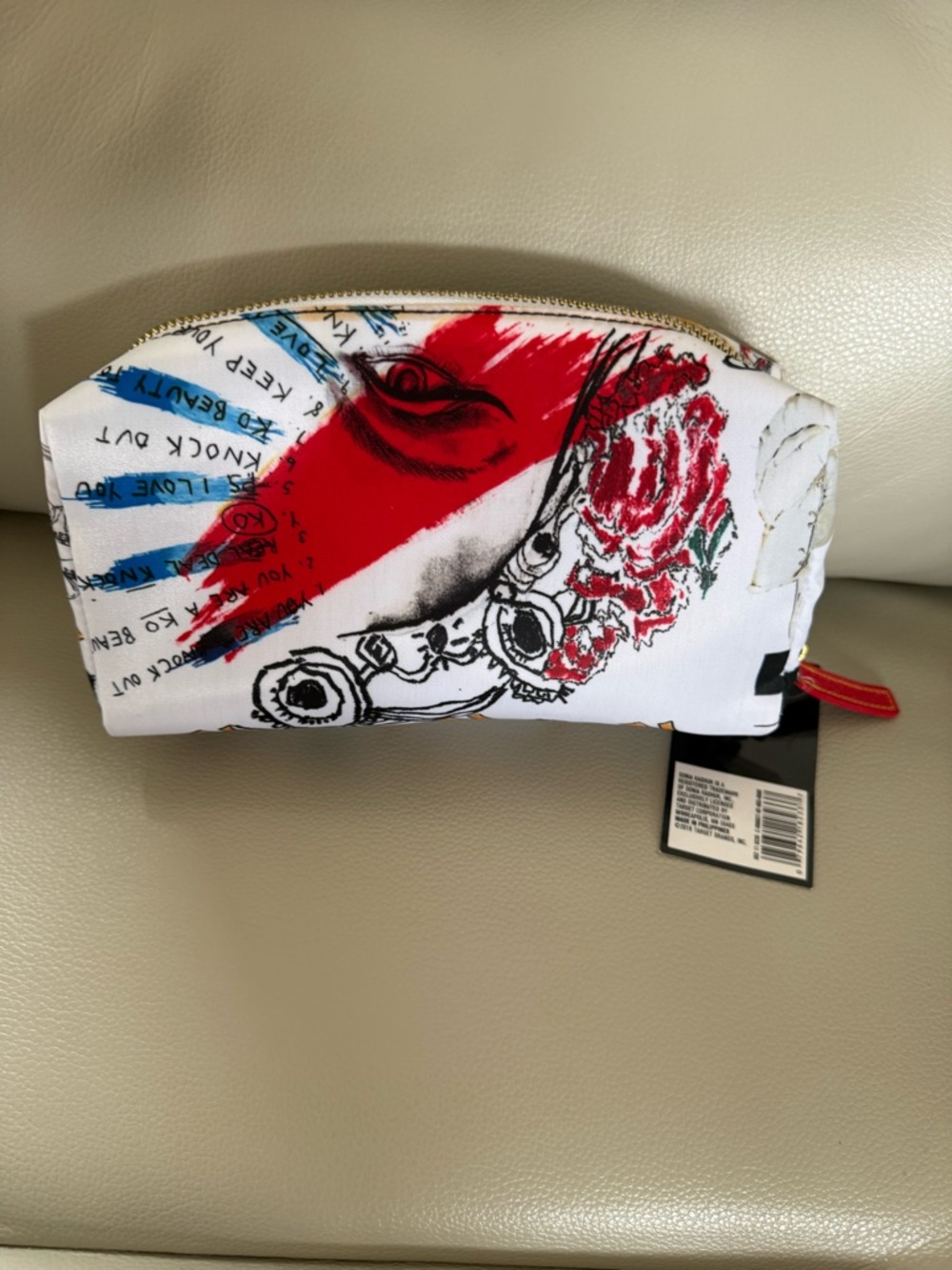 NWT SONIA KASHUK "Knock out Beauty" Women's Cosmetic Pouch